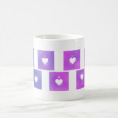 Mug Coeur Musique Notation Amour Langue (Centre)