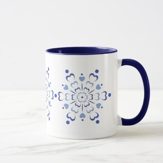 Mug Coeur neigeux (Droite)