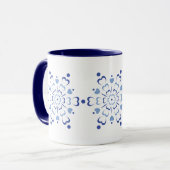 Mug Coeur neigeux (Devant gauche)