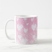 Mug coeur neigeux (Gauche)