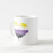 MUG COEUR NON BINAIRE (Devant gauche)