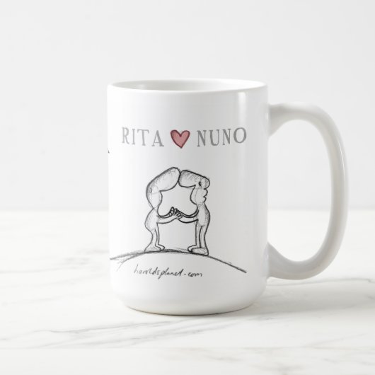 Mug Coeur NUNO de RITA (Droite)