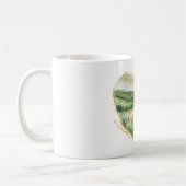 Mug Coeur Or Collines d'Herbe Verte (Gauche)