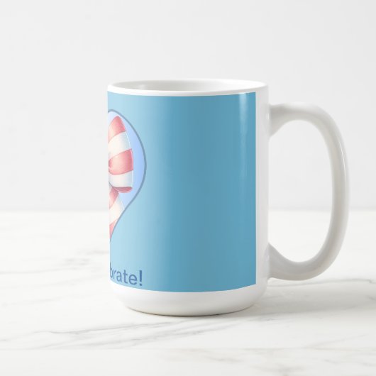 Mug Coeur patriotique (Droite)