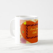 Mug Coeur pour papa (Devant gauche)