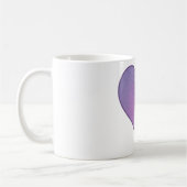Mug Coeur pourpre (Gauche)