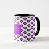 Mug Coeur rose (Devant droit)