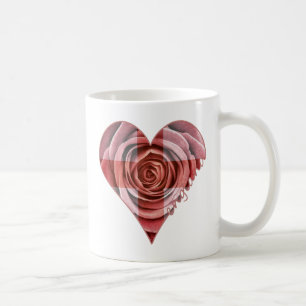 Mug Coeur rose de l'Angleterre