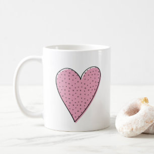 Mug Coeur rose et bleu