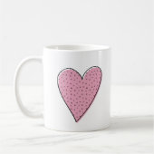 Mug Coeur rose et bleu (Gauche)