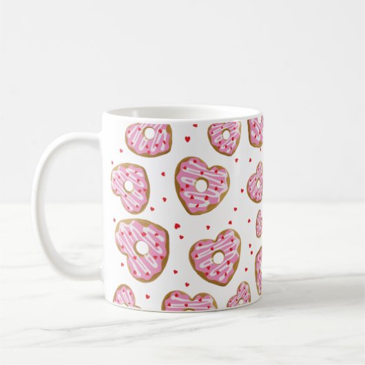 Mug Coeur rose mignon Cookies (Gauche)