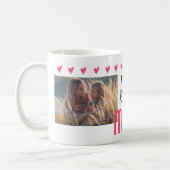 Mug Coeur rose mignon Meilleure maman 2 Photos Fête de (Gauche)