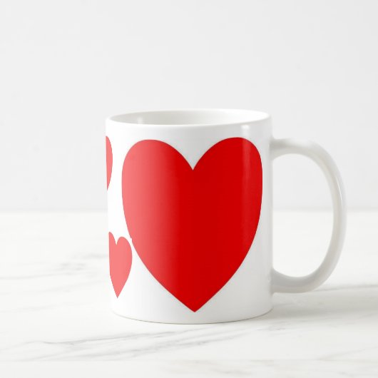 Mug Coeur rouge (Droite)