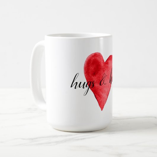 Mug Coeur rouge (Devant gauche)