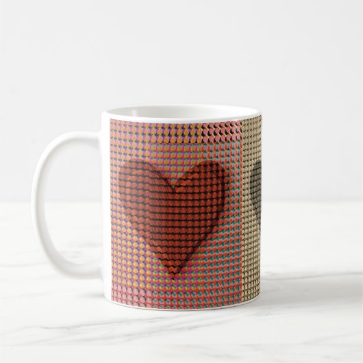 Mug Coeur rouge (Gauche)