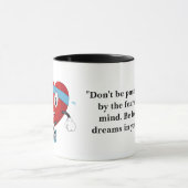 Mug Coeur rouge en santé (Centre)