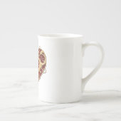 Mug Coeur Rouge Filigree (Droite)