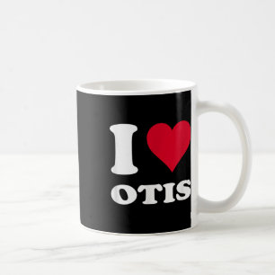 Mug Coeur rouge J'aime Otis