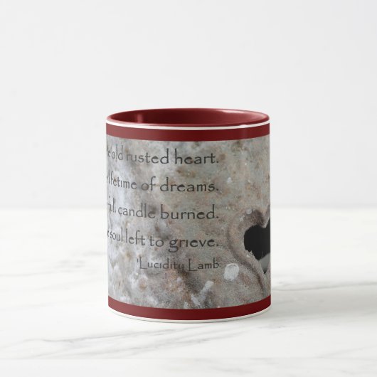 Mug Coeur rouillé (Centre)