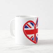 Mug Cœur Royal Union Jack (Devant gauche)