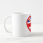 Mug Cœur Royal Union Jack (Gauche)