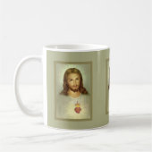 Mug Coeur sacré de catholique de Jésus (Gauche)