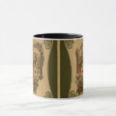 Mug Coeur sacré de Jésus avec l'agneau et les fleurs (Centre)