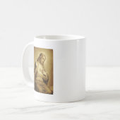 Mug Coeur sacré d'or avec Croix (Devant gauche)