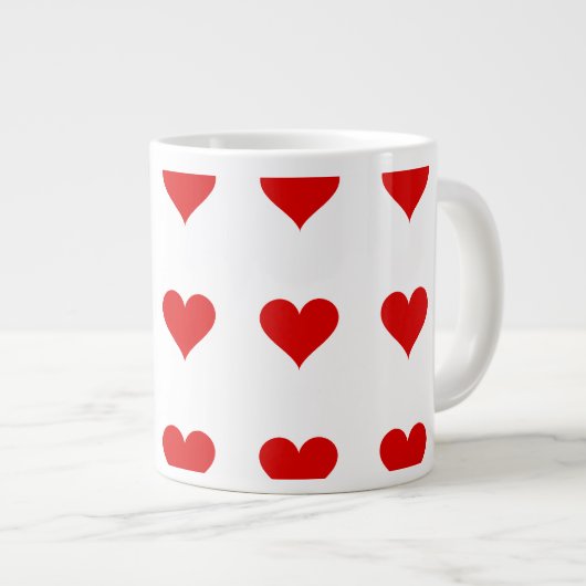 Mug Cœur, Saint-Valentin, Amis (Devant droit)