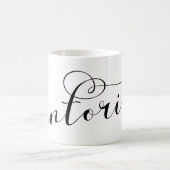 Mug Coeur Santorin En Drapeau, Grèce, Thira (Centre)