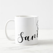 Mug Coeur Santorin En Drapeau, Grèce, Thira (Gauche)