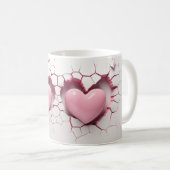 Mug Coeur Série 1-10 (Devant droit)