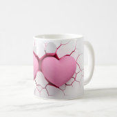 Mug Coeur Série 1-11 (Devant droit)