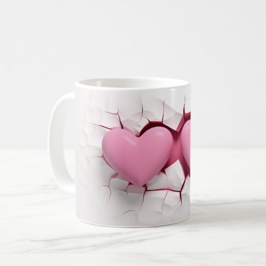 Mug Coeur Série 1-12 (Devant gauche)