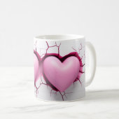 Mug Coeur Série 1-17 (Devant droit)