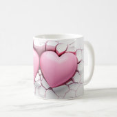 Mug Coeur Série 1-19 (Devant droit)