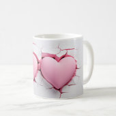 Mug Coeur Série 1-21 (Devant droit)
