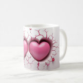 Mug Coeur Série 1-4 (Devant droit)