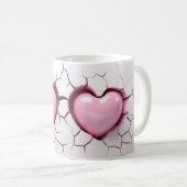 Mug Coeur Série 1-5 (Devant droit)