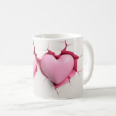 Mug Coeur Série 1-8 (Devant droit)