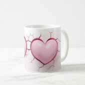 Mug Coeur Série 1-9 (Devant droit)
