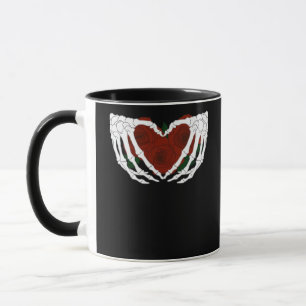 Mug Coeur squelettique