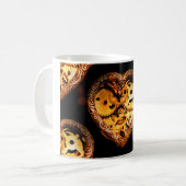Mug coeur steampunk (Devant gauche)