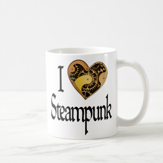 Mug Coeur Steampunk (Droite)