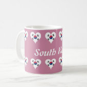 Mug Coeur sud-coréen (Devant gauche)