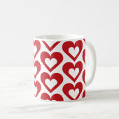 Mug Coeur sur coeur (Devant droit)