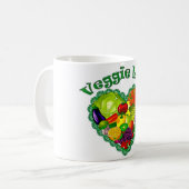 Mug Coeur végétarien d'amour (Devant gauche)