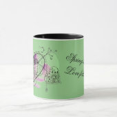 Mug Coeur vert et amour (Centre)