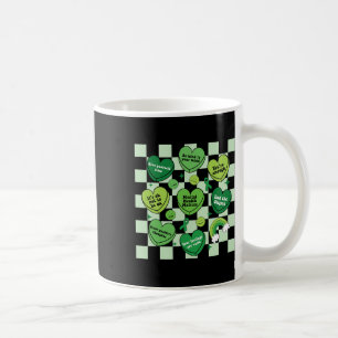 Mug Coeur vert Ruban Problèmes de santé mentale Les la