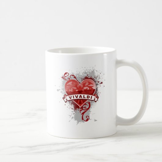 Mug Coeur Vivaldi (Droite)